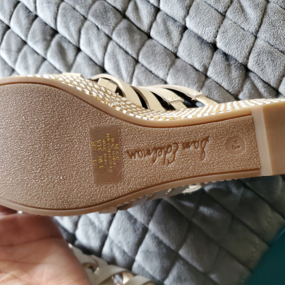 Sam Edelman wedge sandals - Picture 2 of 4